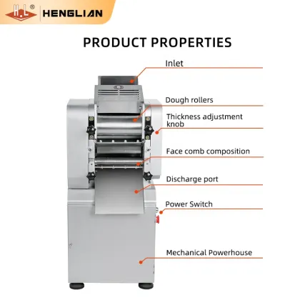 High Capacity Stainless Steel Pasta Noodle Maker for Bakery & Hotel Industries