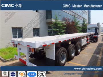 CIMC Air suspension container flatbed semi trailer