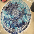 Turkish 100% Cotton Round Beach Towel