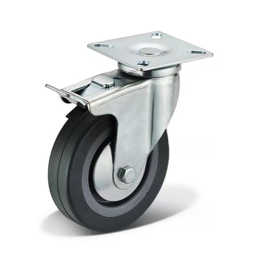 Light Duty polyvinyl clorua casters xe đẩy bánh xe