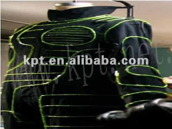 high bright neon el wire,glowing costume neon wire,lighting clothing, glowing performance clothing,glowing el cap