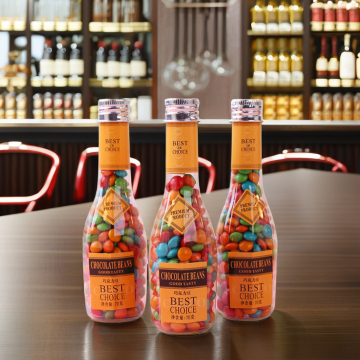 Boîtes de bonbons arc-en-ciel personnalisables en gros - Chocolatement de haricot Joy