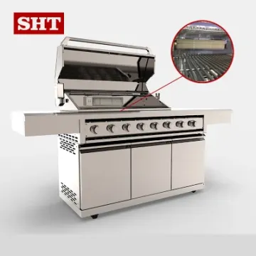 Easily Assembled BBQ Grill Outdoor Stainless Steel Built-in Kitchen with Sink