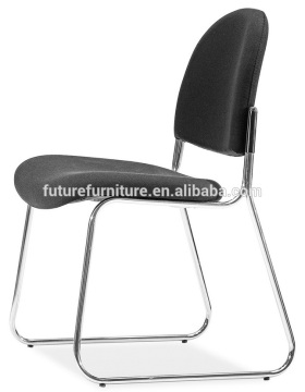 2016 Bangladesh Market Armless Black color Fabric Conference Chair (Hot)