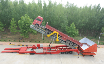 XTQM-80 Movable Truck Unloading Platform (16.5X3m)