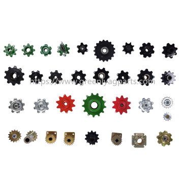 Agricultural sprockets for John Deere Case-IH cornheader