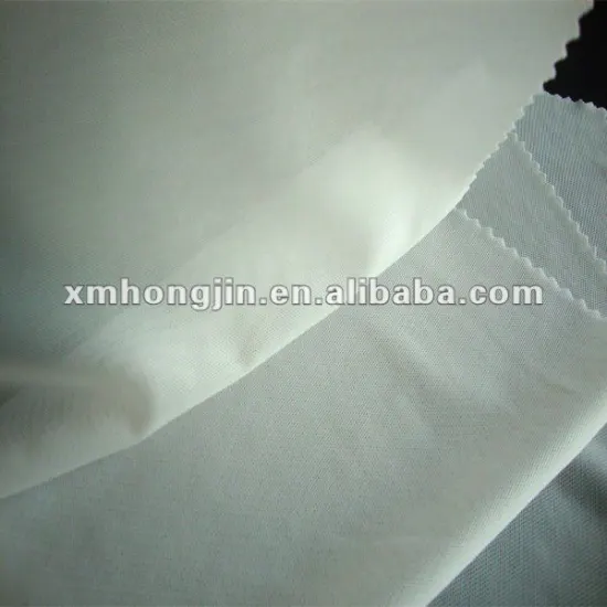Polyamide / elastane semi-dull mesh fabric for lining