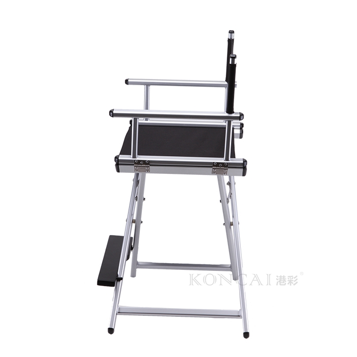 Salon Hair Dressing Aluminum Frame Makeup Chairs