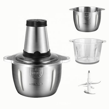 Electric Multifunctional 304 Stainless Steel Meat Mincer with Pure Copper Motor