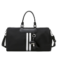 Black Multifuncional Viagem Bolsas de Duffel para homens