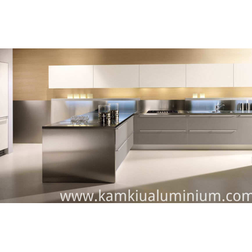 China Aluminium Kitchen Cabinets Anti-mildew Manufactory