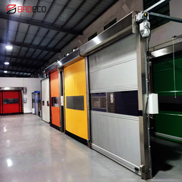 Supplier Roller Fast Rolling automatic door opener Shutter Operated High Speed PVC Door