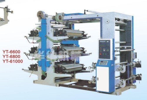 Yt Series Six Colour Flexography Printing Machine 