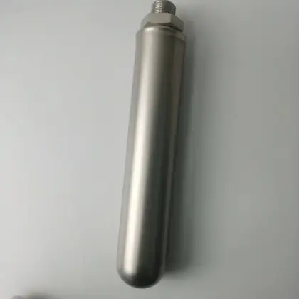 Metal powder sintered titanium rod filter cartridge