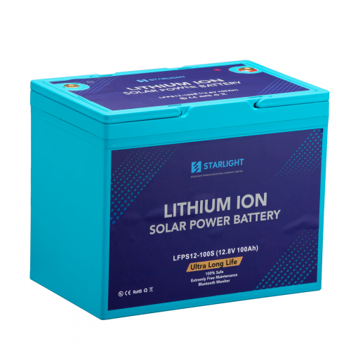 12.8V100Ah (Special) Rechargeable LiFePO4 Solar Battery