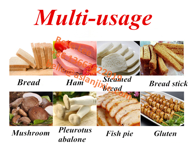 Industrial Bread Slicing Machine for Toast, Loaf, and Cake