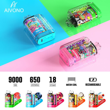 Aivono vape premium calidad europea 9000 bocanadas