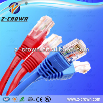 Competitive price ethernet cable PR PVC or LSOH jacket stp cat5e patch cord