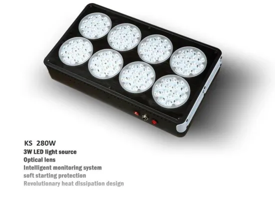 Aluminum 280w Long Life Led Plant Grow Lights With 3w Led Taiwan Epi Chip