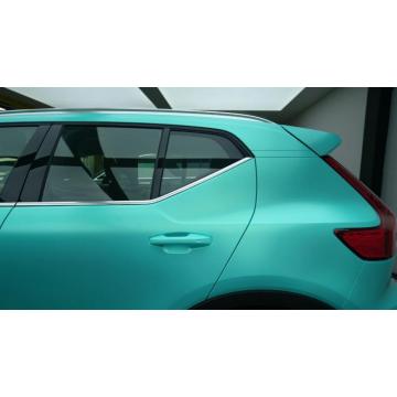 Popular PVC Matte Metallic Tiffany blue car wrap vinyl