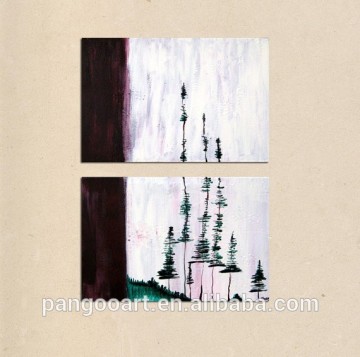Turkey style handpainted abstract canvas oil painting