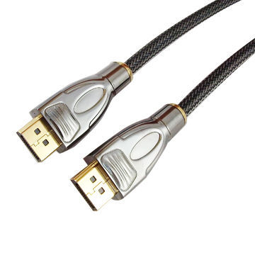 DisplayPort to DisplayPort Cables M/M Assembling Type, 1,080 Pixels Resolution