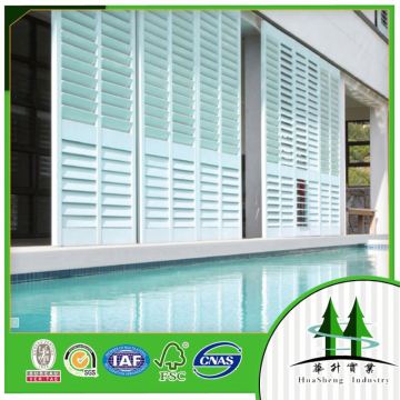 outside extruded aluminum shutter window roll up