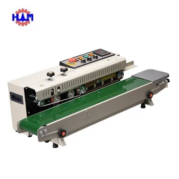 Continuous Plastic Food Packaging Sealing Machine