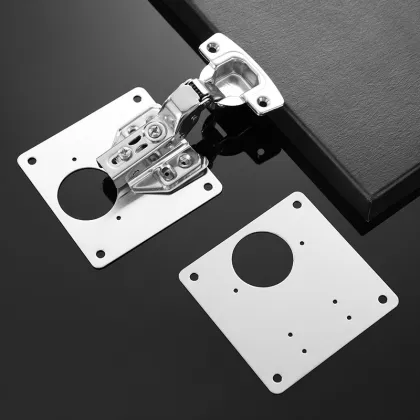 Customizable cabinet door hinges