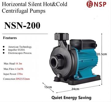 370W Electr High Pressure Automatic Home Bathroom Circulation Pumps Booster Water Pump