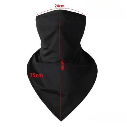 Outdoor Riding Scarf Sunscreen Breathing Face Cover Scarf Bicycle Half Face Scarf Face Masks