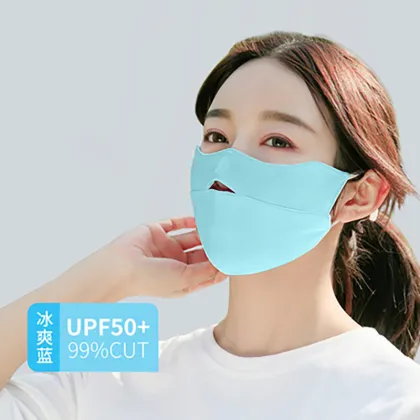 Ice Silk Sun proof Face Mask