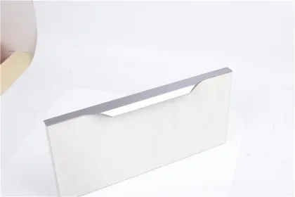 Zamak Handle Furniture Hardware - Foshan Modern Hardware Square Door Handles