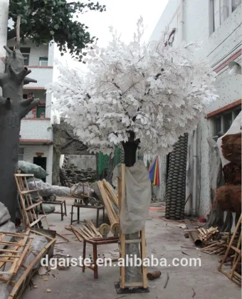 stainless steel bone man made banyan branch white banyan tree