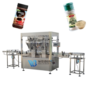 WB-FX2 Automatic Small Bottle Filling and Capping Machine for Spices and Powders