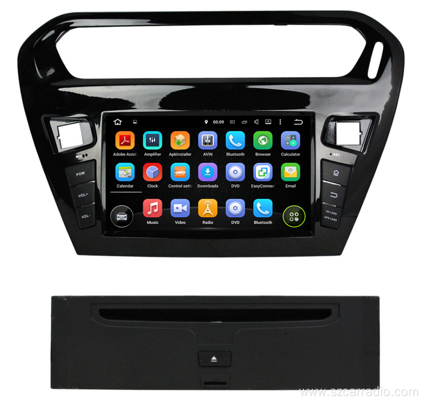 Car DVD Player For Peugeot PG 301