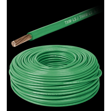 Cable de cobre del filamento de la cubierta del PVC de 600V 4AWG THHW