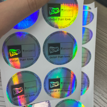 Wholesale Custom Laser Printed Waterproof UV Resistant Vinyl Stickers