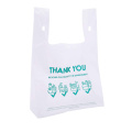 Bolsas de plastico con logotipo personalizado para camisetas bolsas de basura transparentes con logotipo