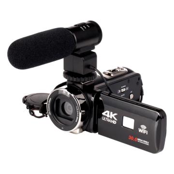 18X Digital Zoom 4K WiFi Vlogging Camera with 1080P HD IPS Touch Screen