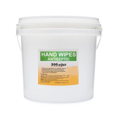 Custom Large Bucket Packing Industrial Anti Bacteria Wet Wipes OEM Factory