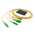 Cable de fibra óptica dividido 1X4 SC / APC