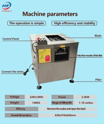 Automatic Fish Slicer for Slant Cutting Boiled Fish and Meat