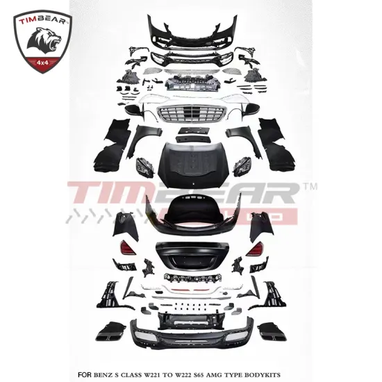 May-Bach Style Body Kits for Mercedes-Benz S-Class W221 to W222 S450/S63/S65