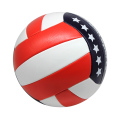 Bola de voleibol cosida de máquina PU con logotipo