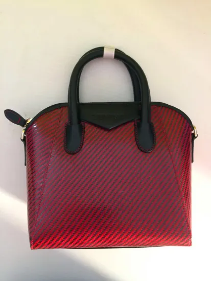 Carbon fiber handbag for women
