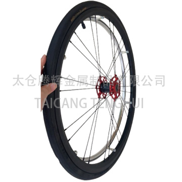 Roda traseira para cadeira de rodas com 24 raio