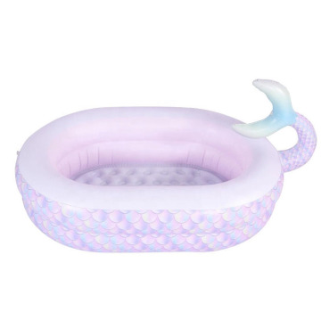 Kiddie Pool Inflatable Pool Mermaid Swimming Pool