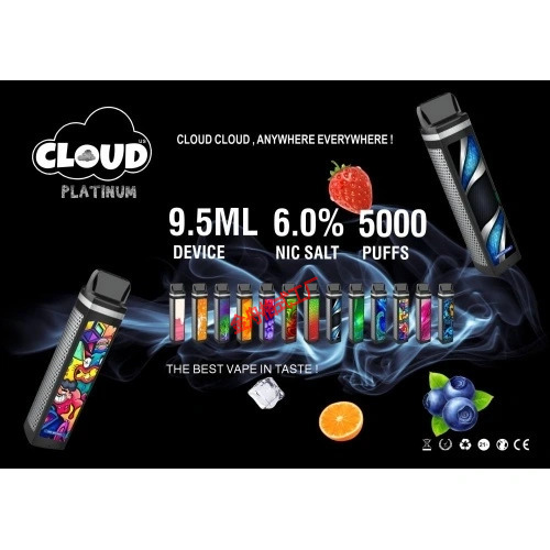 Новое прибытие 5000 Puffs одноразовые электронные сигареты