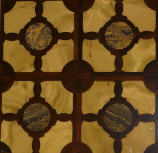 Parquet wood block flooring